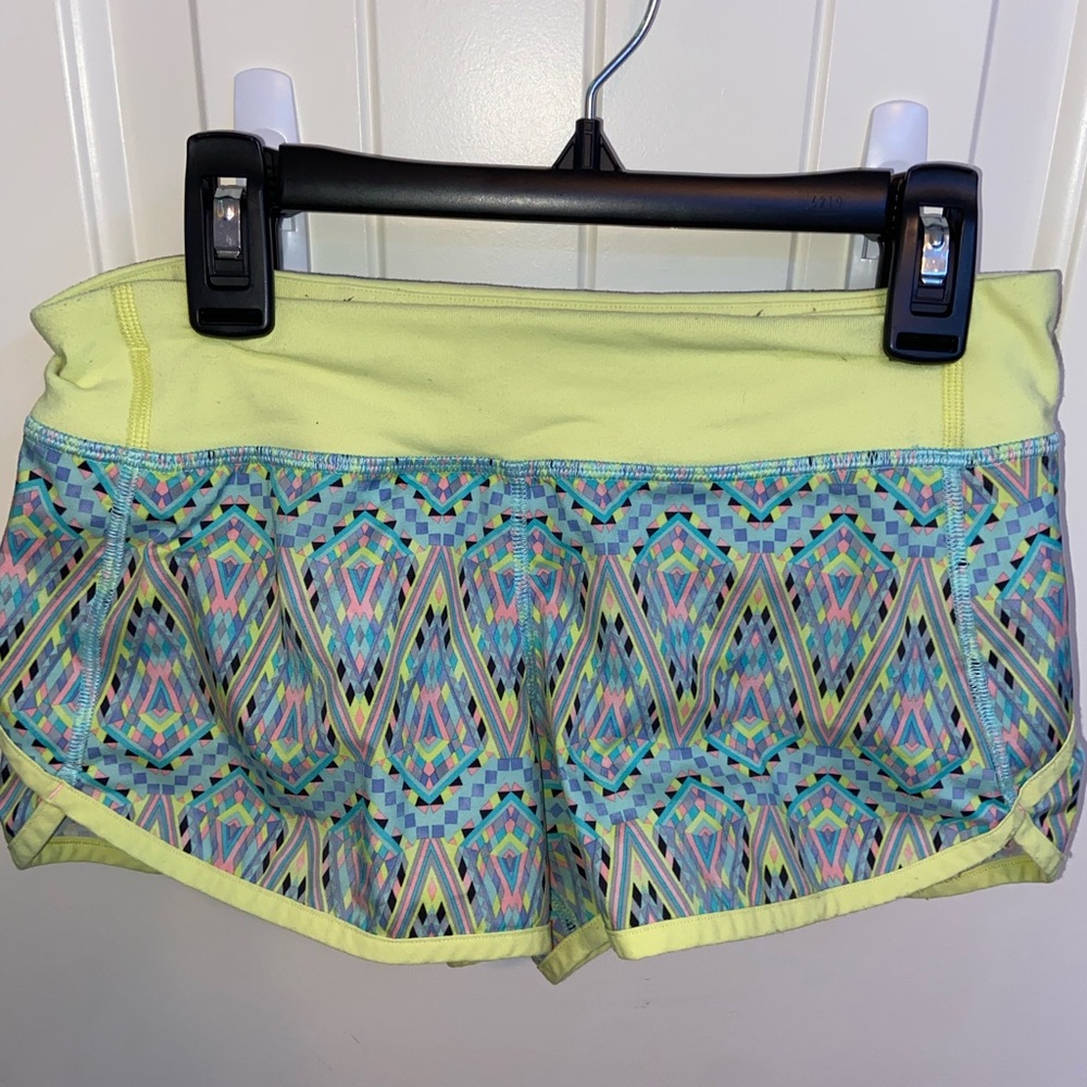 ivivva/lulu lemon speed shorts